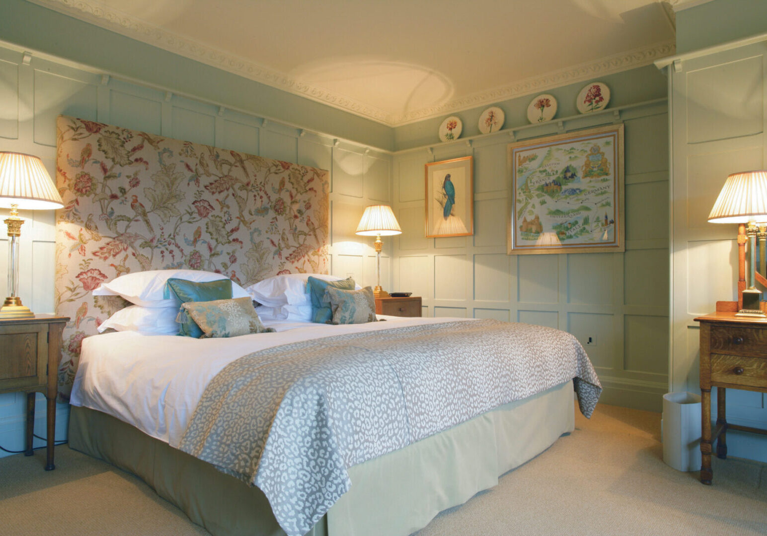 Gidleigh Park master bedroom